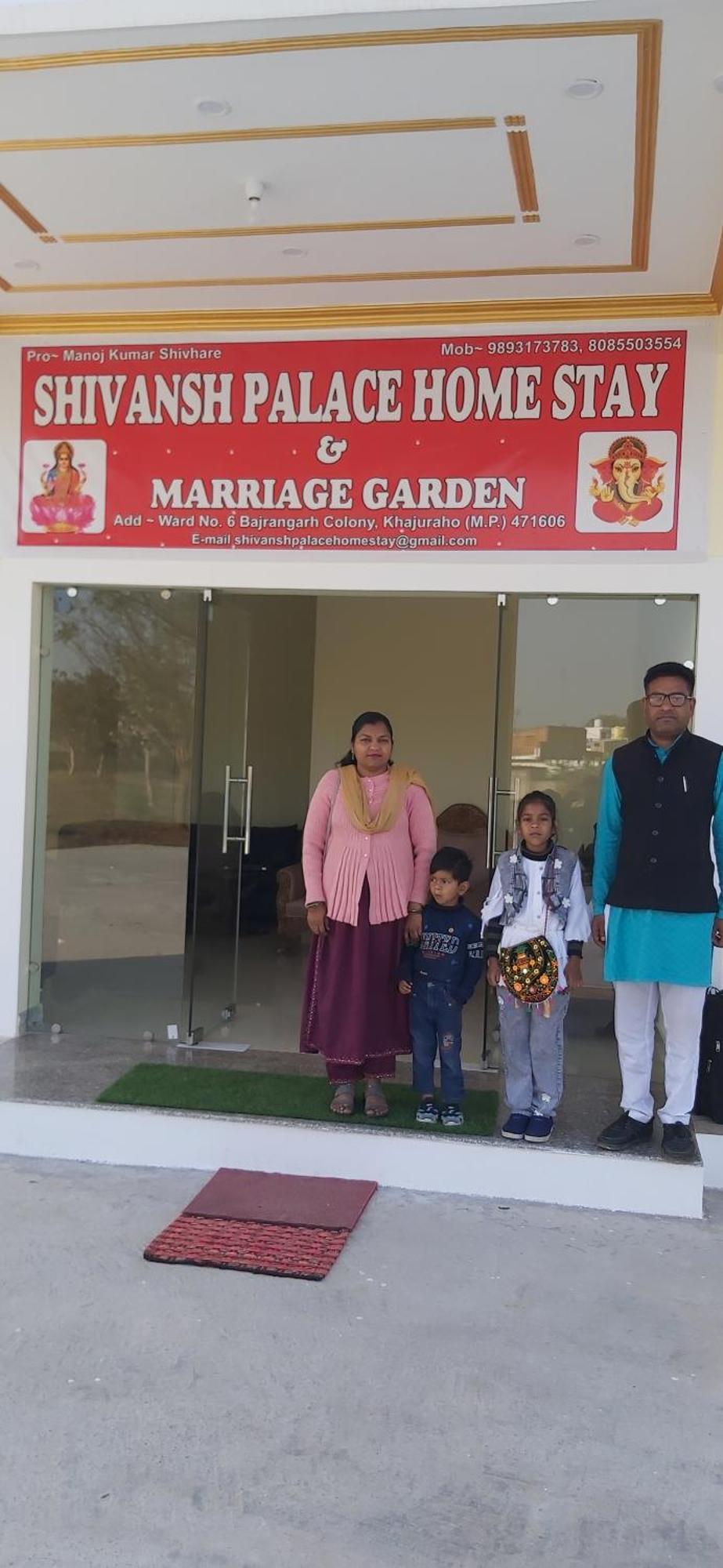 Shivansh Palace Homestay & Marriage Garden Khajurāho Exteriér fotografie